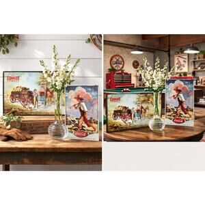 Vintage Reproduction Coca-Cola & Ebbert Metal Signs